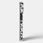 Dog Paws Black and White Polka Dot Hoesje-Mate iPh Case-Mate iPhone Case (Achterkant / Rechts)
