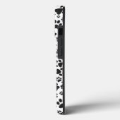 Dog Paws Black and White Polka Dot Hoesje-Mate iPh Case-Mate iPhone Case (Achterkant / Links)