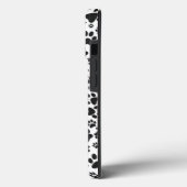 Dog Paws Black and White Polka Dot Hoesje-Mate iPh Case-Mate iPhone Case (Achterkant / Links)