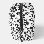 Dog Paws Black and White Polka Dot Toilettasje (Rechts)