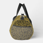 Dog Paws Black & White Polka Dot on militair goud Plunjezak (Rechts)