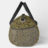 Dog Paws Black & White Polka Dot on militair goud Plunjezak (Rechts)