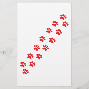 Dog Paws Briefpapier