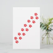 Dog Paws Briefpapier (Staand voorkant)