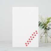 Dog Paws Briefpapier (Staand voorkant)