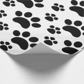 Dog Paws Cadeaupapier (Hoek)