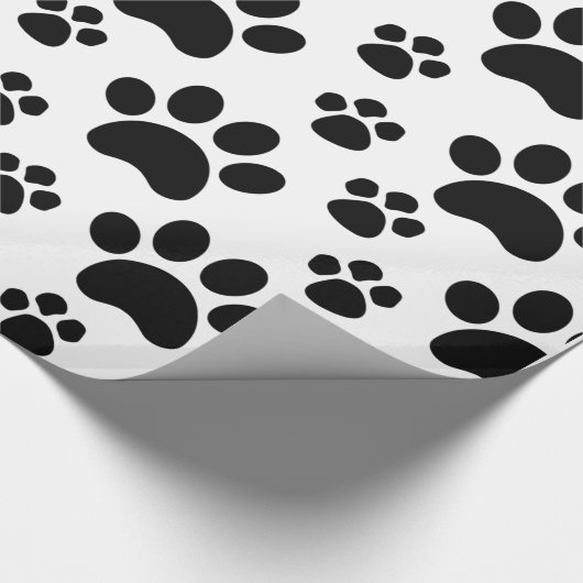 Dog Paws Cadeaupapier (Hoek)