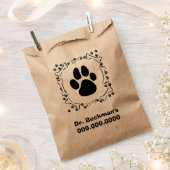 Dog Paws en Dog Botten Bedankzakje (Geknipt)