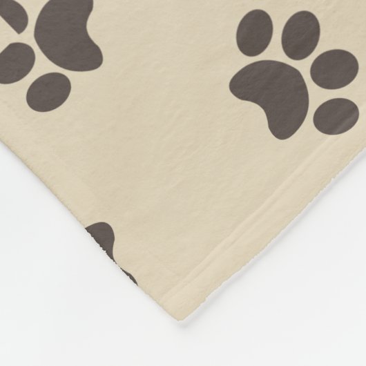 Dog Paws Fleece Doggie Blanket, Small (Hoek)