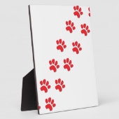 Dog Paws Fotoplaat (Zijkant)