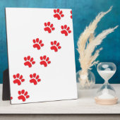 Dog Paws Fotoplaat (Zijkant)