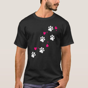 Dog Paws Graphic Dog Eigenaar Pet Shepherd Puppy P T-shirt