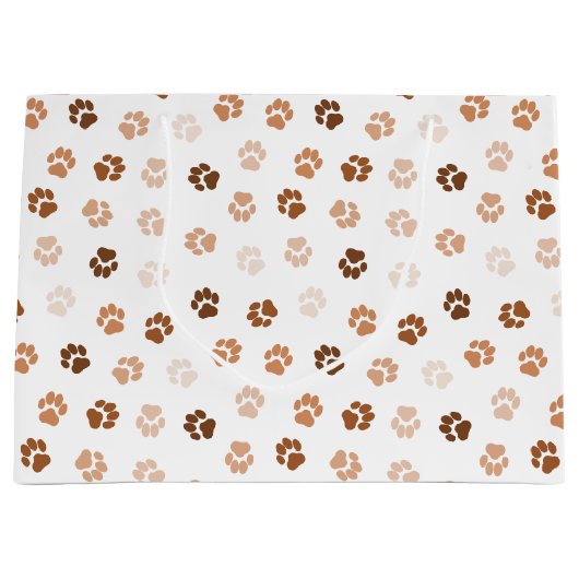 Dog paws groot cadeauzakje (Voorkant)