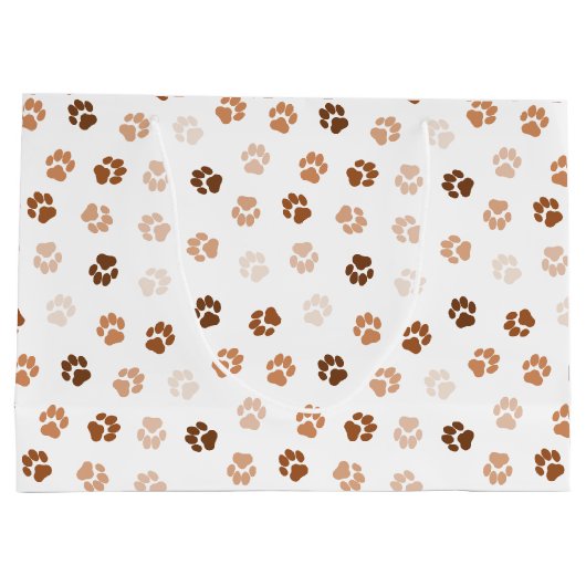 Dog paws groot cadeauzakje (Achterkant)