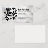 Dog Paws Hearts | Boke Visitekaartje (Voorkant / Achterkant)