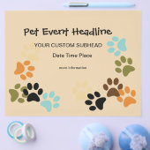 Dog Paws kussenkuif Flyer (Enkel)