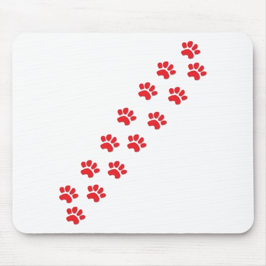 Dog Paws Muismat (Voorkant)