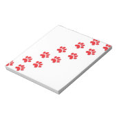 Dog Paws Notitieblok (Linkerzijde)