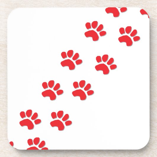 Dog Paws Onderzetter (Voorkant)