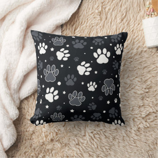 Dog Paws Pattern – Funny Gift for Pet Lovers Kussen