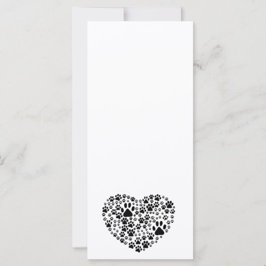 Dog Paws, puppy Paws, Animal Paws, Heart, Pet (Voorkant)