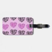 Dog Paws, puppy Paws, Animal Paws, Heart, Pet Bagagelabel (Achterkant horizontaal)