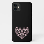 Dog Paws, puppy Paws, Animal Paws, Heart, Pet Case-Mate iPhone Case (Achterkant)
