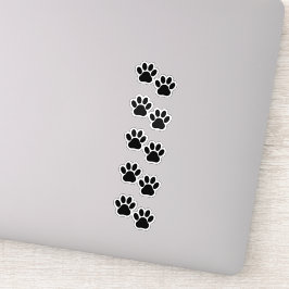 Dog Paws, puppy Paws, Animal Paws, Pet, Black Paws Sticker