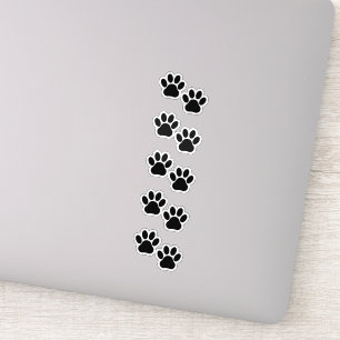 Dog Paws, puppy Paws, Animal Paws, Pet, Black Paws Sticker