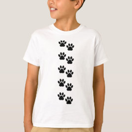 Dog Paws, puppy Paws, Animal Paws, Pet, Black Paws T-shirt