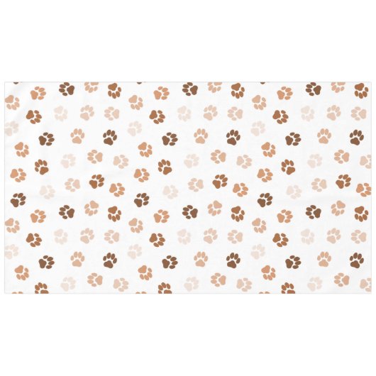 Dog paws tafelkleed (Voorkant (Horizontaal))