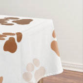 Dog paws tafelkleed (Voorbeeld)