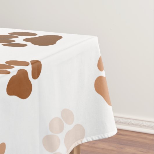 Dog paws tafelkleed (Voorbeeld)