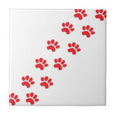 Dog Paws Tegeltje (Voorkant)