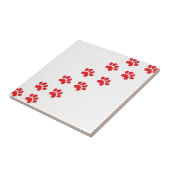Dog Paws Tegeltje (Zijkant)