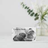 Dog Paws Visitekaartje (Staand voorkant)