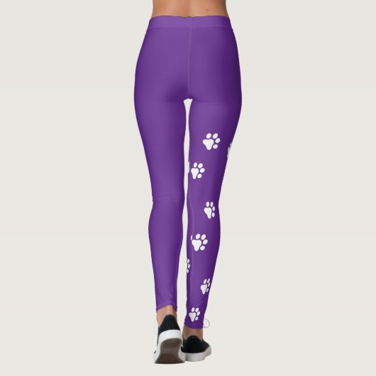 Dog Paws Womens Leggings (Achterkant)