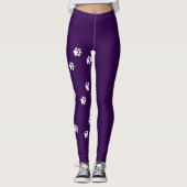 Dog Paws Womens Leggings (Voorkant)