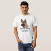 dog pawsome german t-shirt (Voorkant volledig)
