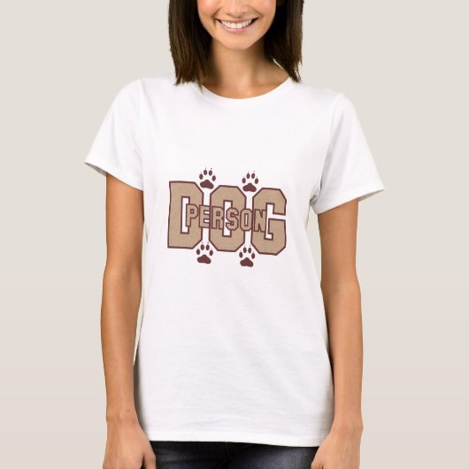 Dog Person Apparel T-shirt (Voorkant)
