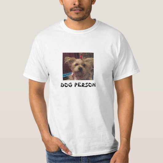 Dog Person T-shirt (Voorkant)