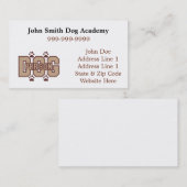 Dog Person Visitekaartjes (Voorkant / Achterkant)