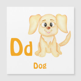 Dog personaliseer ABC: Letter D - Jouw namen toevo
