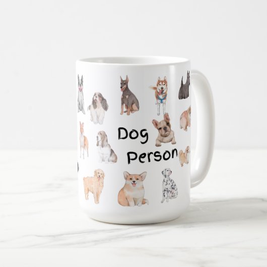 Dog-persoon Koffiemok (Voorkant rechts)