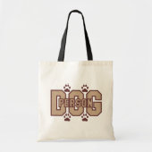 Dog Persoon met poten Canvas tas (Voorkant)