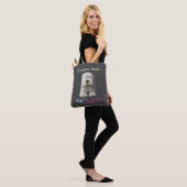 Dog Pet Cuteness Niveau Leuk Schattig Funny Quote Tote Bag (Op model)