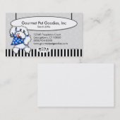 Dog Pet Foods Bone Appetit! Platina Visitekaartje (Voorkant / Achterkant)