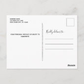 Dog Pet Foto Collage We houden van prettige kerst Briefkaart (Achterkant)