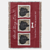 Dog Pet-fotocollage|Best Dog Ever|Instagram Deken (Voorkant Verticaal)