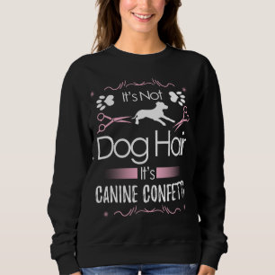 DOG Pet Grooming Stylist Cute Groomer Vet Xmas Bir Trui